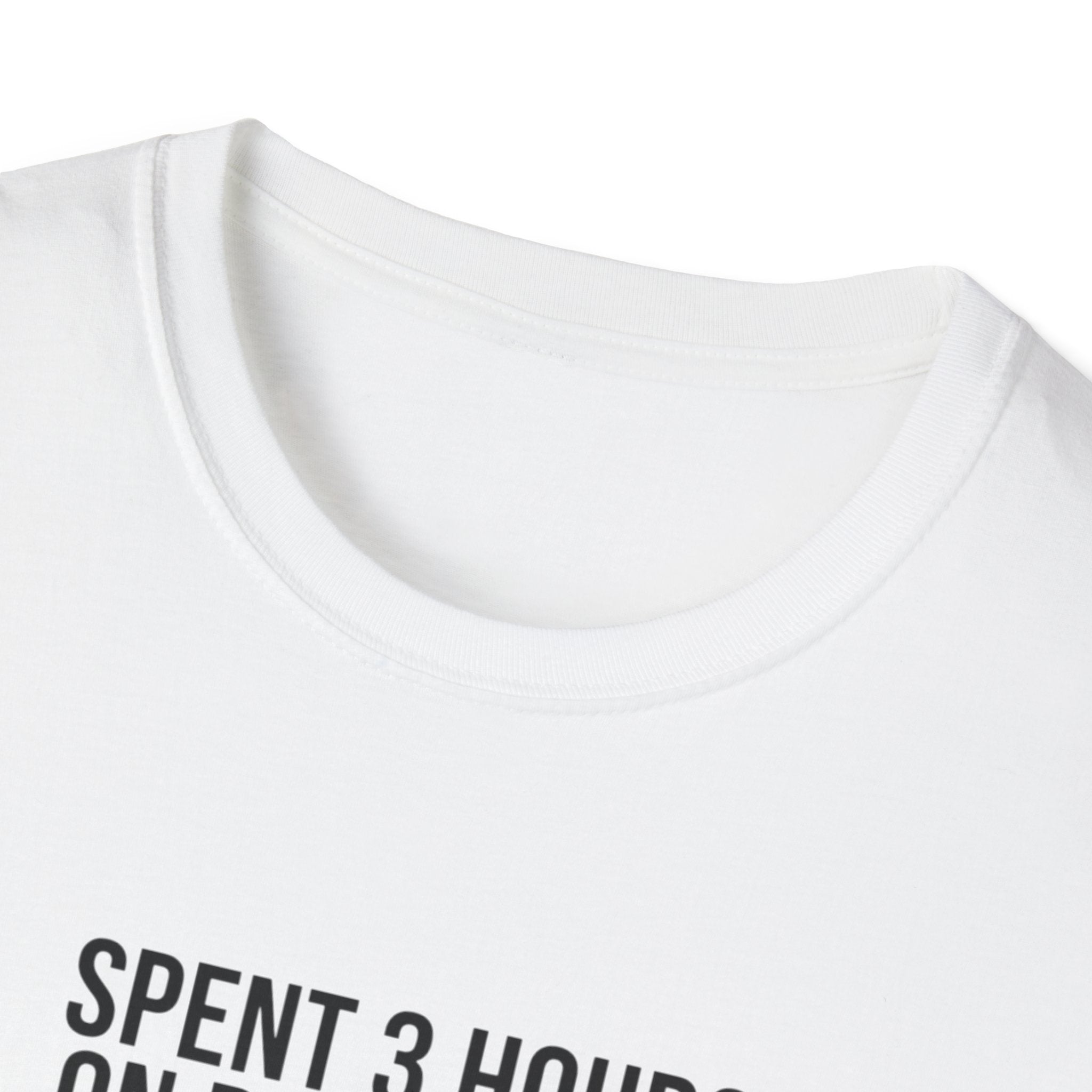 Pilot Humor T-Shirt — "Spent 3 Hours on Pre-Flight, Logged Flight Time: 0.2 Hours"