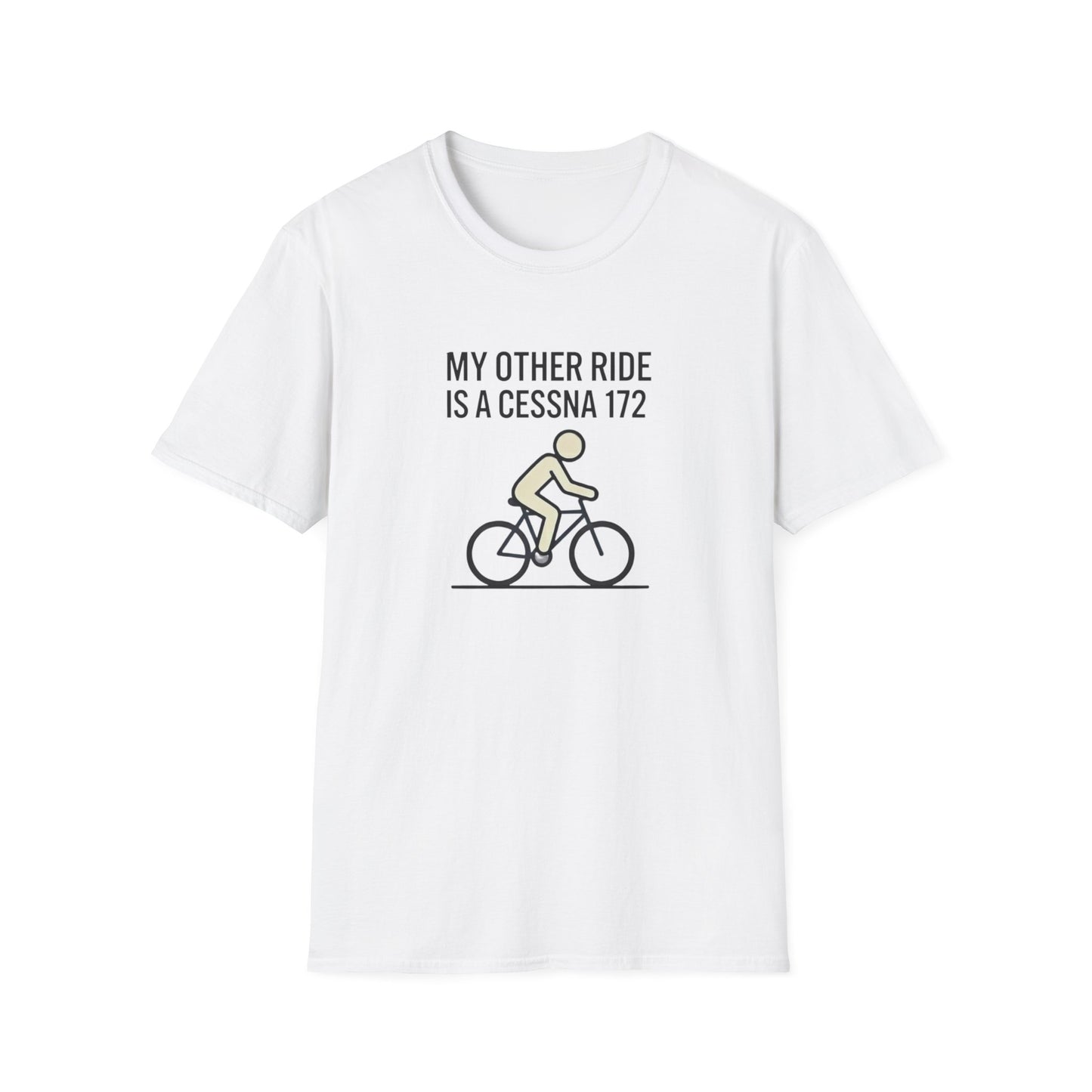 Cessna 172 Bike Shirt — "My Other Ride Is a Cessna 172" Graphic Tee