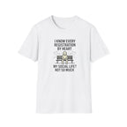 T‑Shirt - "I Know Every Registration By Heart" Funny Web Developer Tee