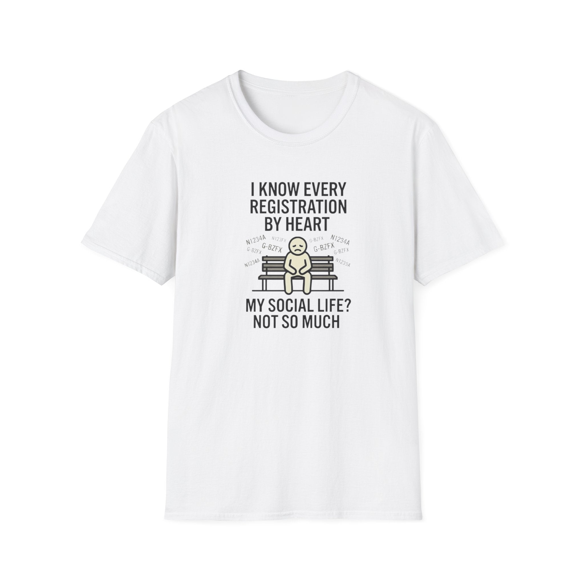 T‑Shirt - "I Know Every Registration By Heart" Funny Web Developer Tee