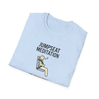 T-Shirt — "Jumpseat Meditation: 10 Minutes of Silence" Pilot Travel Tee