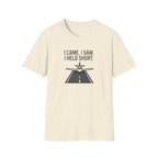 Aviation T-Shirt — "I Came. I Saw. I Held Short." Pilot Runway Graphic Tee