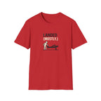 T‑Shirt | 'Landed (Mostly)' Small Plane Aviation Graphic Tee — Pilot & Aircraft Lovers Gift