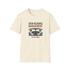 Crew Resource Management T-Shirt — Pilot Cockpit 'Pass the Snacks' Aviation Tee