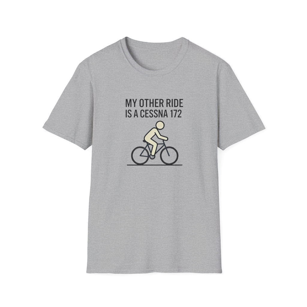 Cessna 172 Bike Shirt — "My Other Ride Is a Cessna 172" Graphic Tee