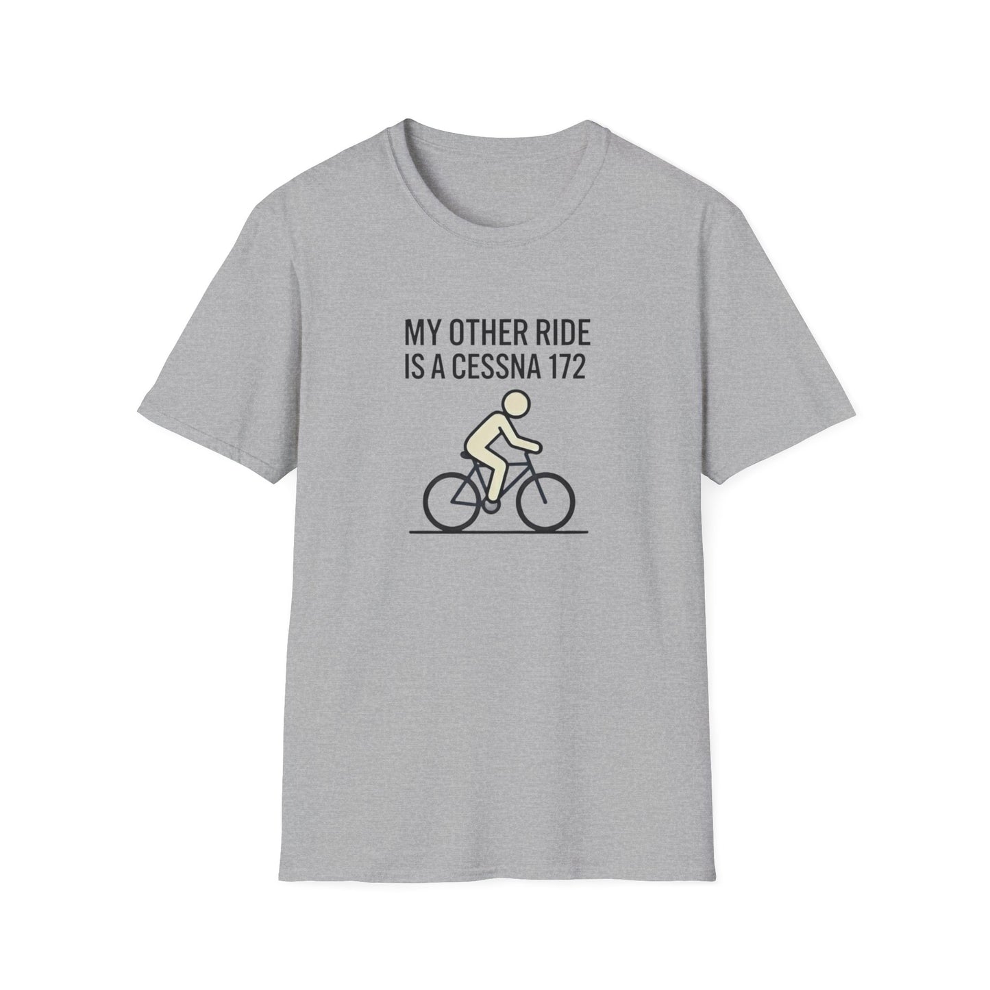 Cessna 172 Bike Shirt — "My Other Ride Is a Cessna 172" Graphic Tee