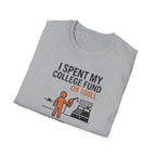 I Spent My College Fund on 100LL Aviation T-Shirt — Funny Pilot Fuel Shirt