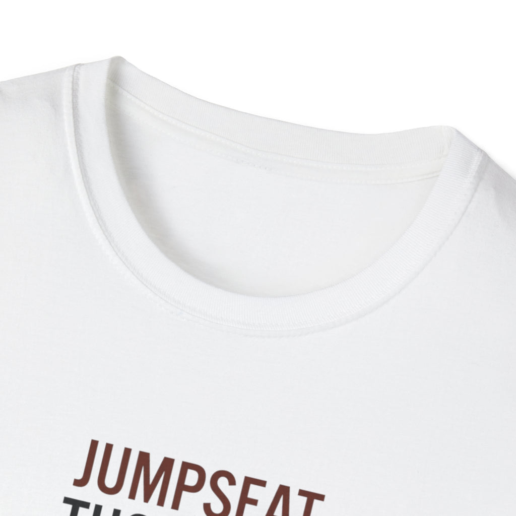 Jumpseat Thoughts T-Shirt — "Did I Unplug the Coffee Pot?" Pilot Humor Tee