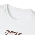 Jumpseat Thoughts T-Shirt — "Did I Unplug the Coffee Pot?" Pilot Humor Tee
