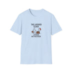 Layover Clock T-Shirt — Travel Humor Tee (“Layover, Not Restover”)