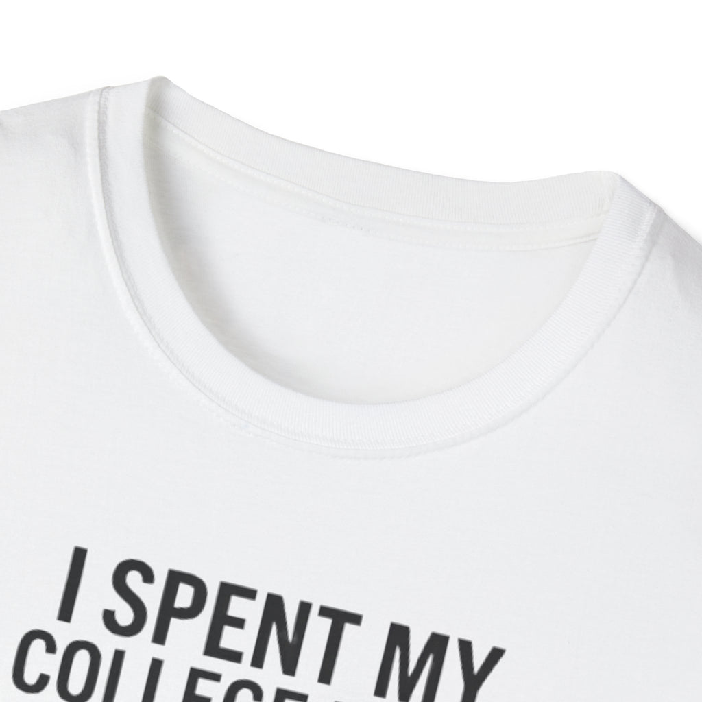 I Spent My College Fund on 100LL Aviation T-Shirt — Funny Pilot Fuel Shirt