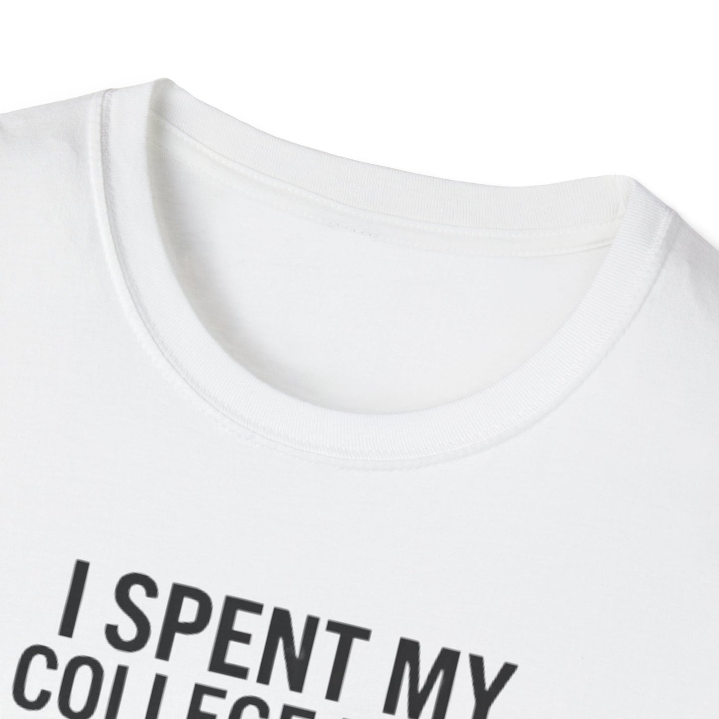 I Spent My College Fund on 100LL Aviation T-Shirt — Funny Pilot Fuel Shirt