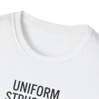 Uniform Struggles T-Shirt — Funny Police/Uniform Humor Tee (“It’s Part of the Brand”)