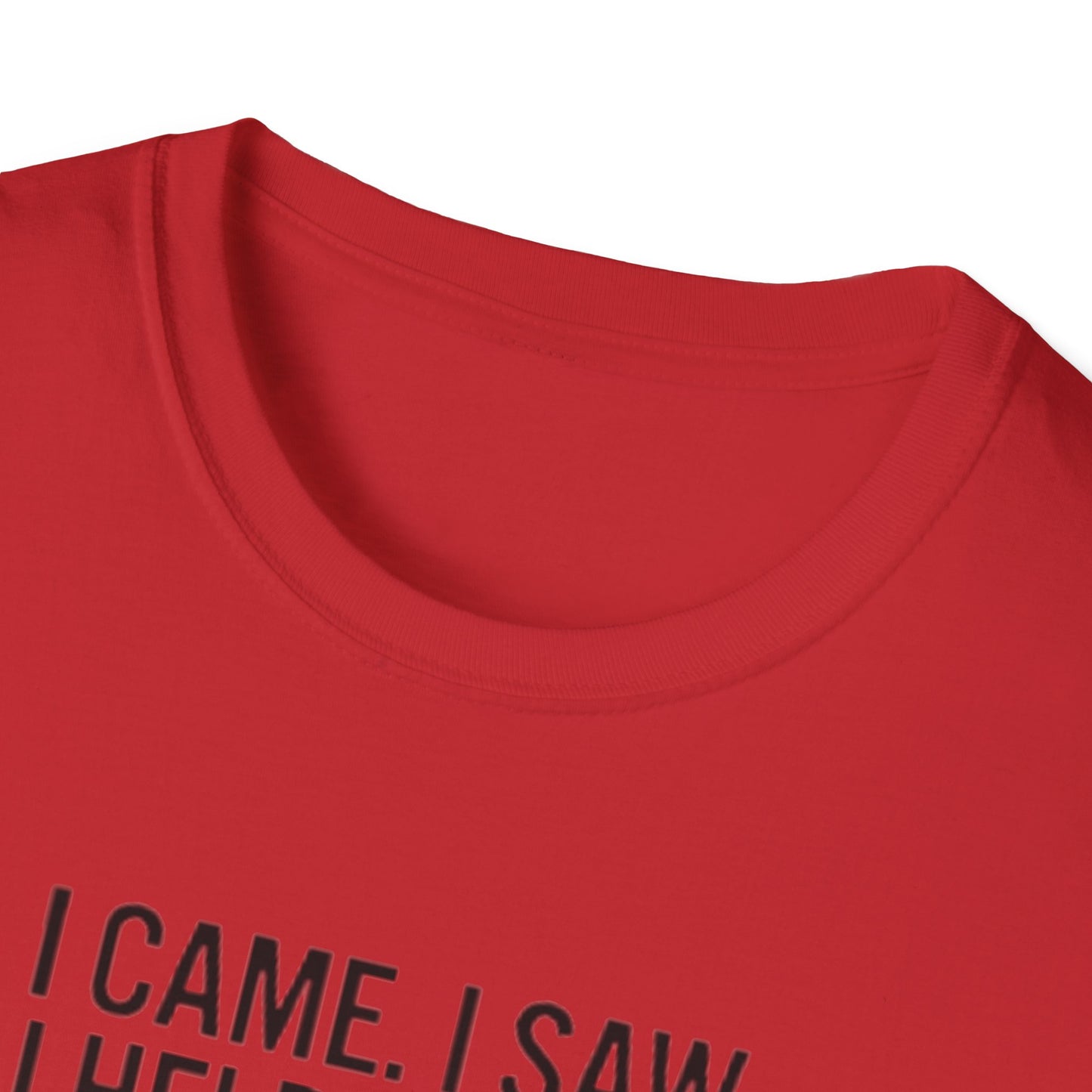 Aviation T-Shirt — "I Came. I Saw. I Held Short." Pilot Runway Graphic Tee