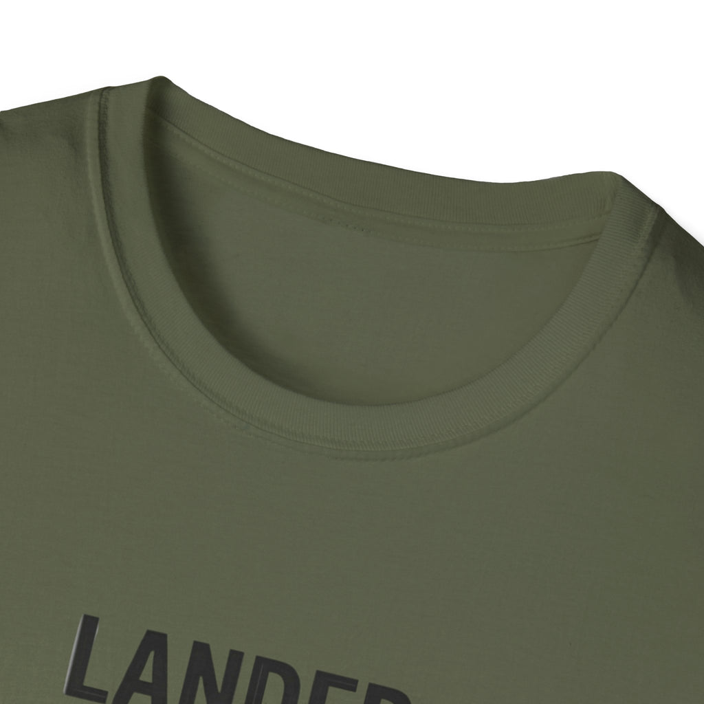 T‑Shirt | 'Landed (Mostly)' Small Plane Aviation Graphic Tee — Pilot & Aircraft Lovers Gift