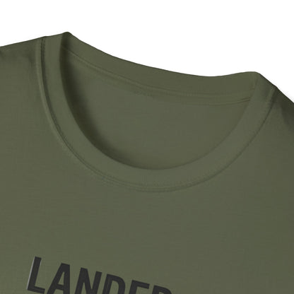 T‑Shirt | 'Landed (Mostly)' Small Plane Aviation Graphic Tee — Pilot & Aircraft Lovers Gift