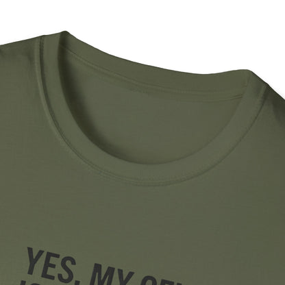 CFI Instructor T‑Shirt — "Yes, My CFI Is Yelling" Pilot Shirt