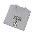 Jumpseat Thoughts T-Shirt — "Did I Unplug the Coffee Pot?" Pilot Humor Tee
