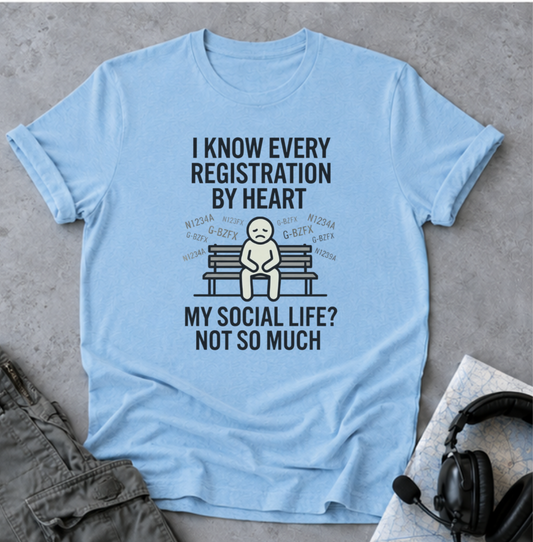 Copy of T‑Shirt - "I Know Every Registration By Heart" Funny Web Developer Tee