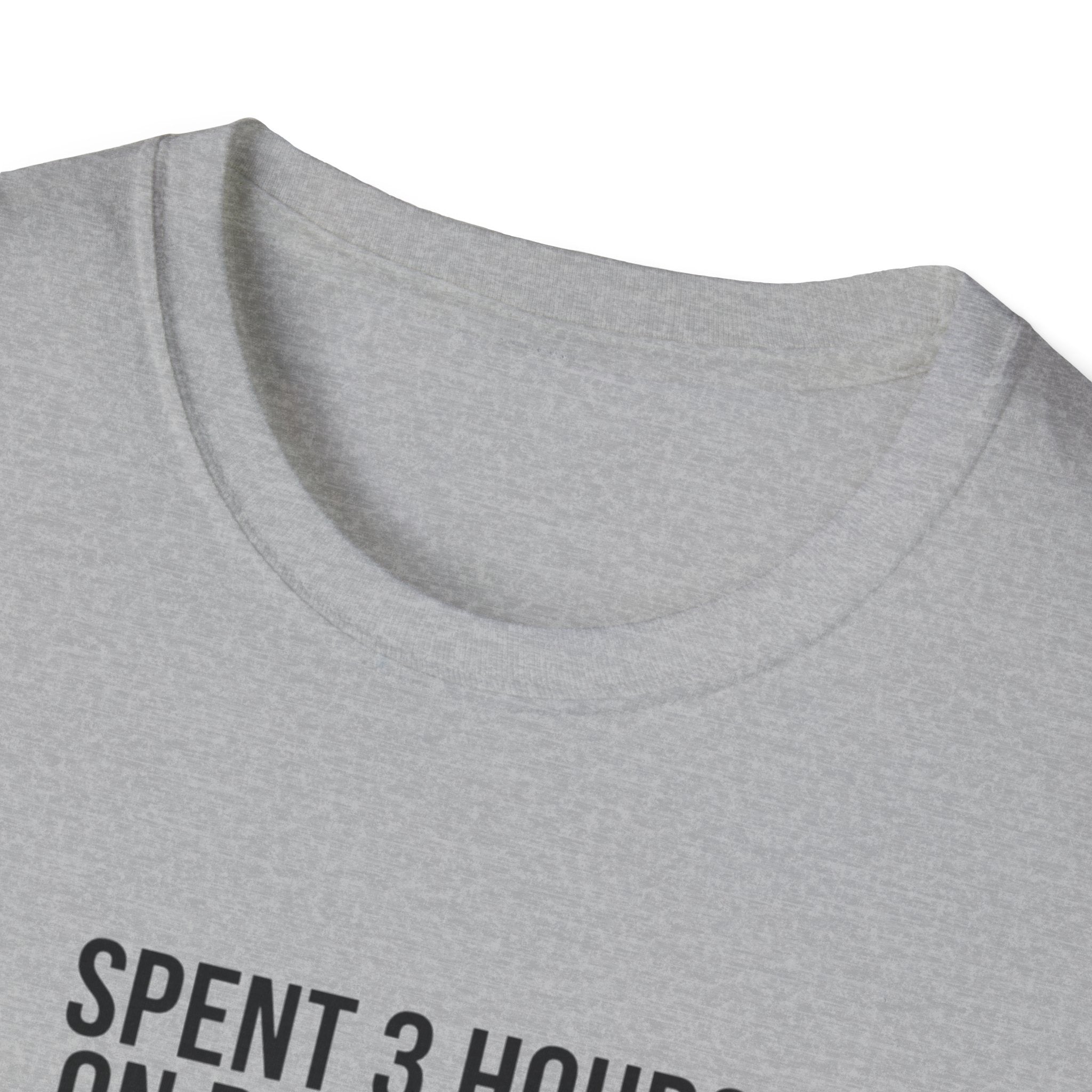 Pilot Humor T-Shirt — "Spent 3 Hours on Pre-Flight, Logged Flight Time: 0.2 Hours"