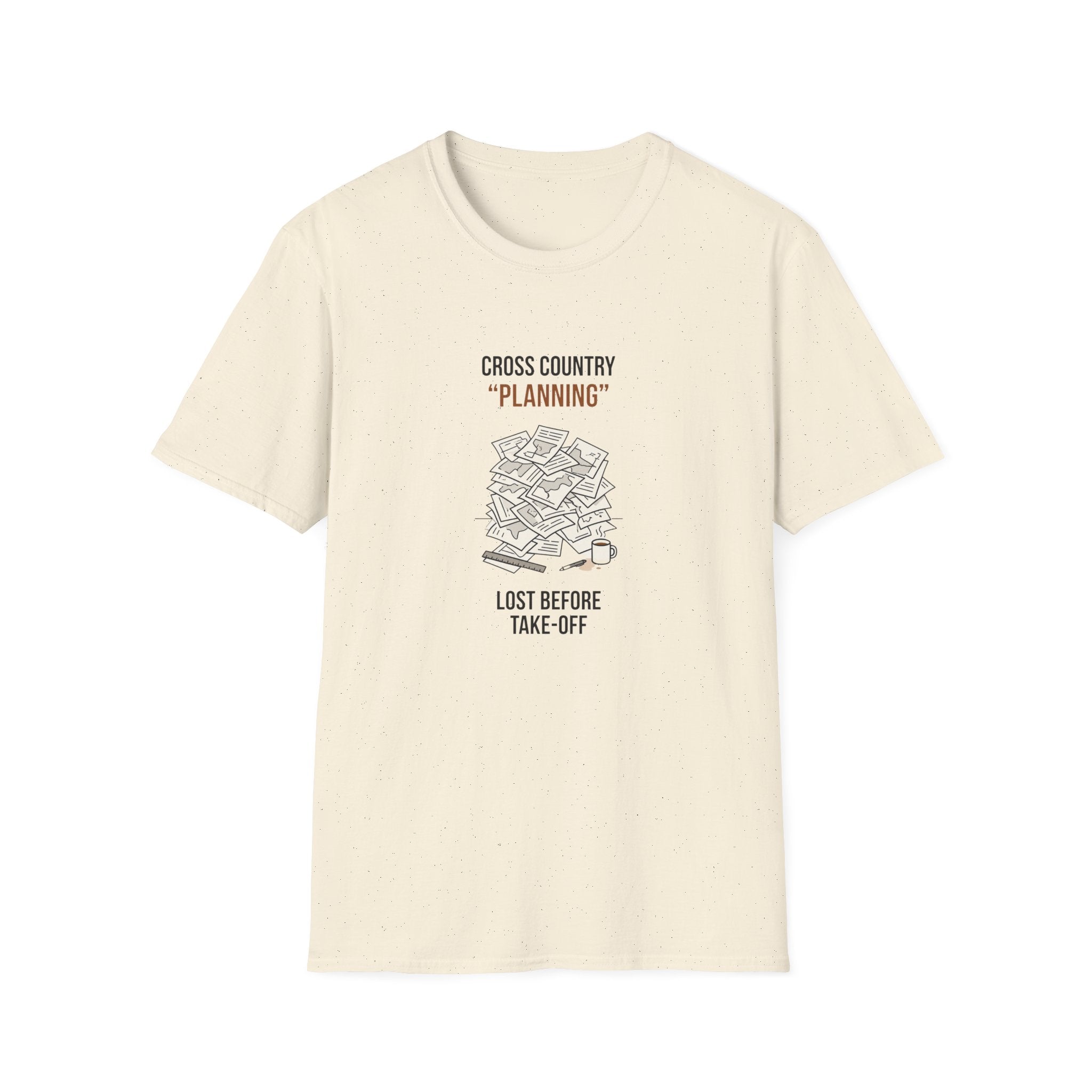 Cross Country “Planning” T‑Shirt — Funny Running Coach / Athlete Gift