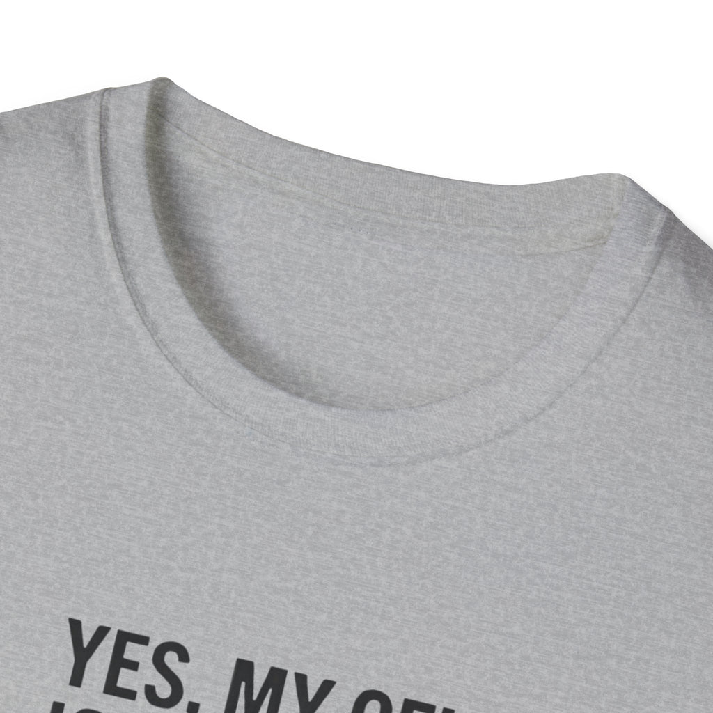 CFI Instructor T‑Shirt — "Yes, My CFI Is Yelling" Pilot Shirt