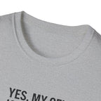 CFI Instructor T‑Shirt — "Yes, My CFI Is Yelling" Pilot Shirt