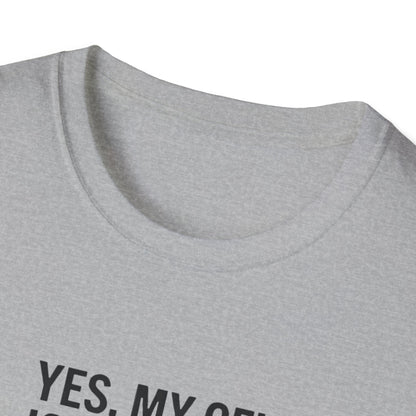CFI Instructor T‑Shirt — "Yes, My CFI Is Yelling" Pilot Shirt