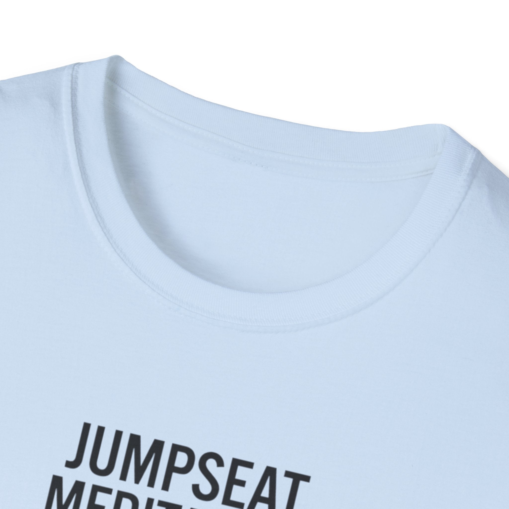 T-Shirt — "Jumpseat Meditation: 10 Minutes of Silence" Pilot Travel Tee