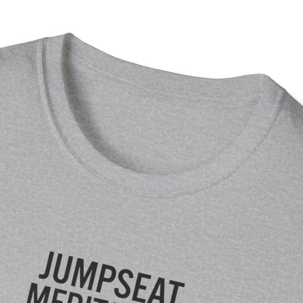 T-Shirt — "Jumpseat Meditation: 10 Minutes of Silence" Pilot Travel Tee