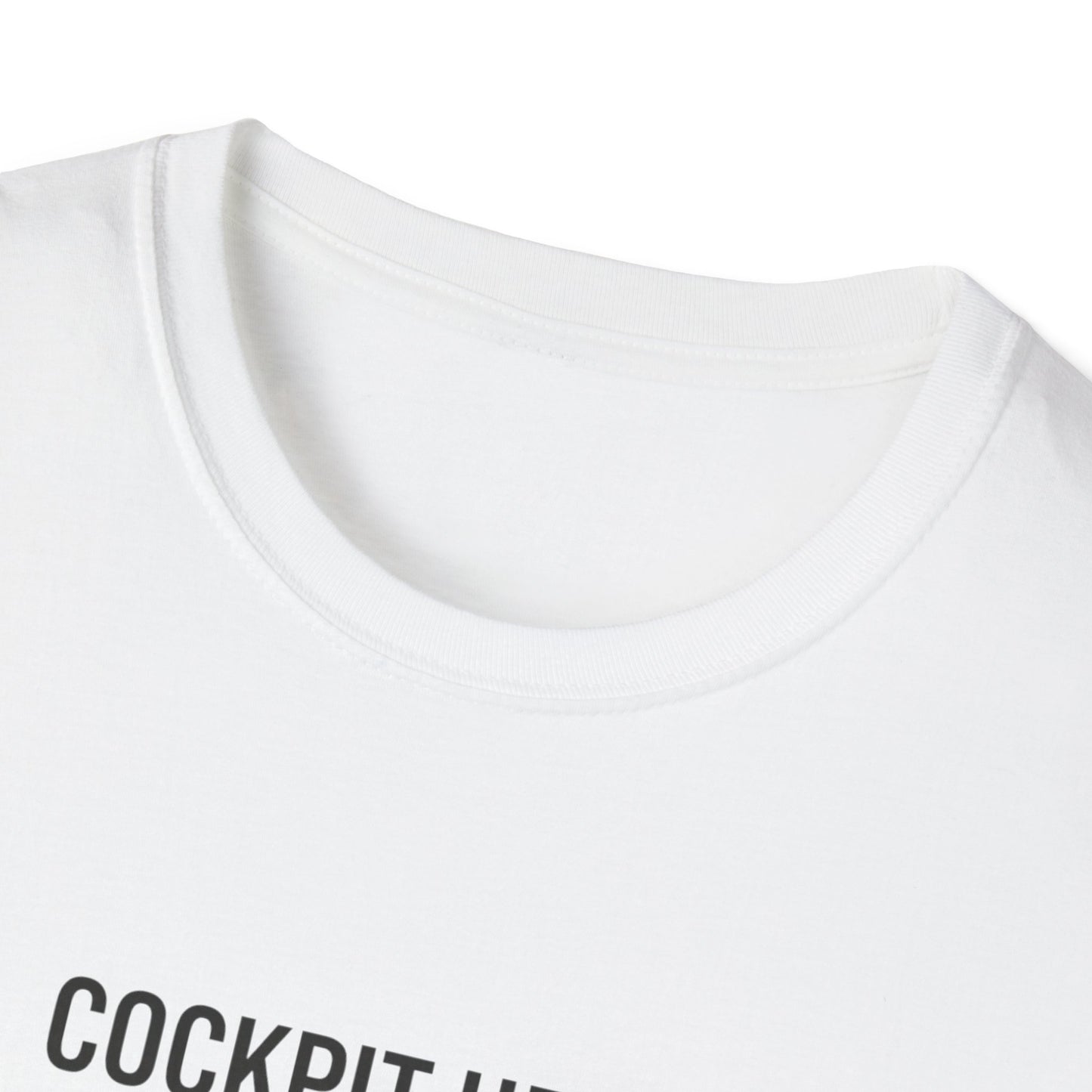 Cockpit Heater in January T-Shirt — Funny Pilot Aviation Tee