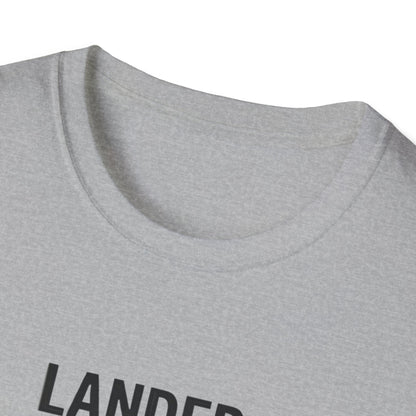 T‑Shirt | 'Landed (Mostly)' Small Plane Aviation Graphic Tee — Pilot & Aircraft Lovers Gift