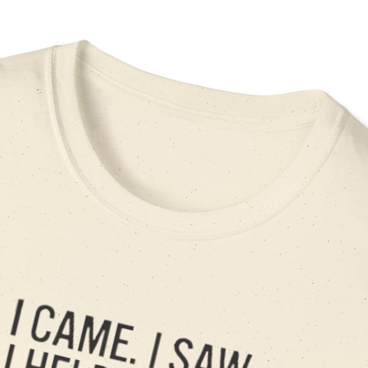 Aviation T-Shirt — "I Came. I Saw. I Held Short." Pilot Runway Graphic Tee