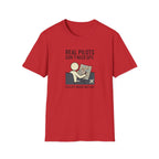 Pilot T-Shirt — “Real Pilots Don’t Need GPS (Except When They Do)” Aviation Tee
