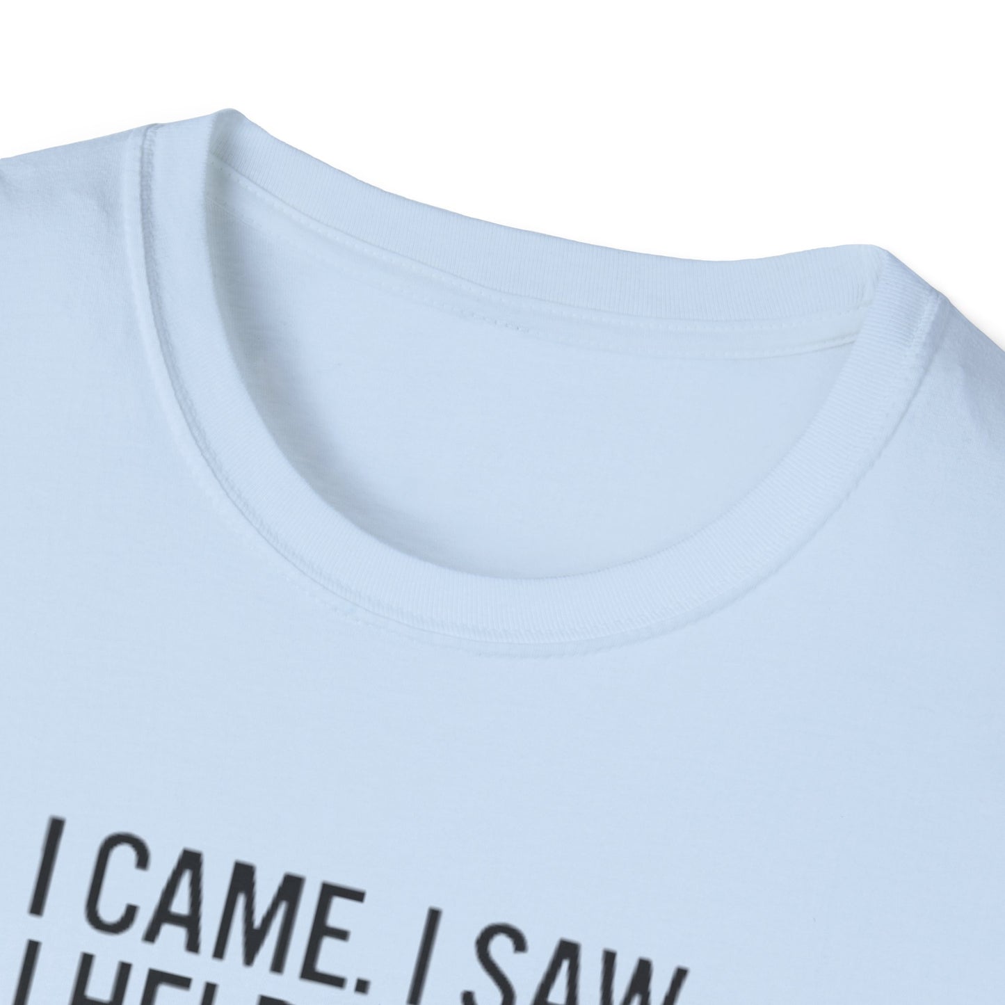 Aviation T-Shirt — "I Came. I Saw. I Held Short." Pilot Runway Graphic Tee