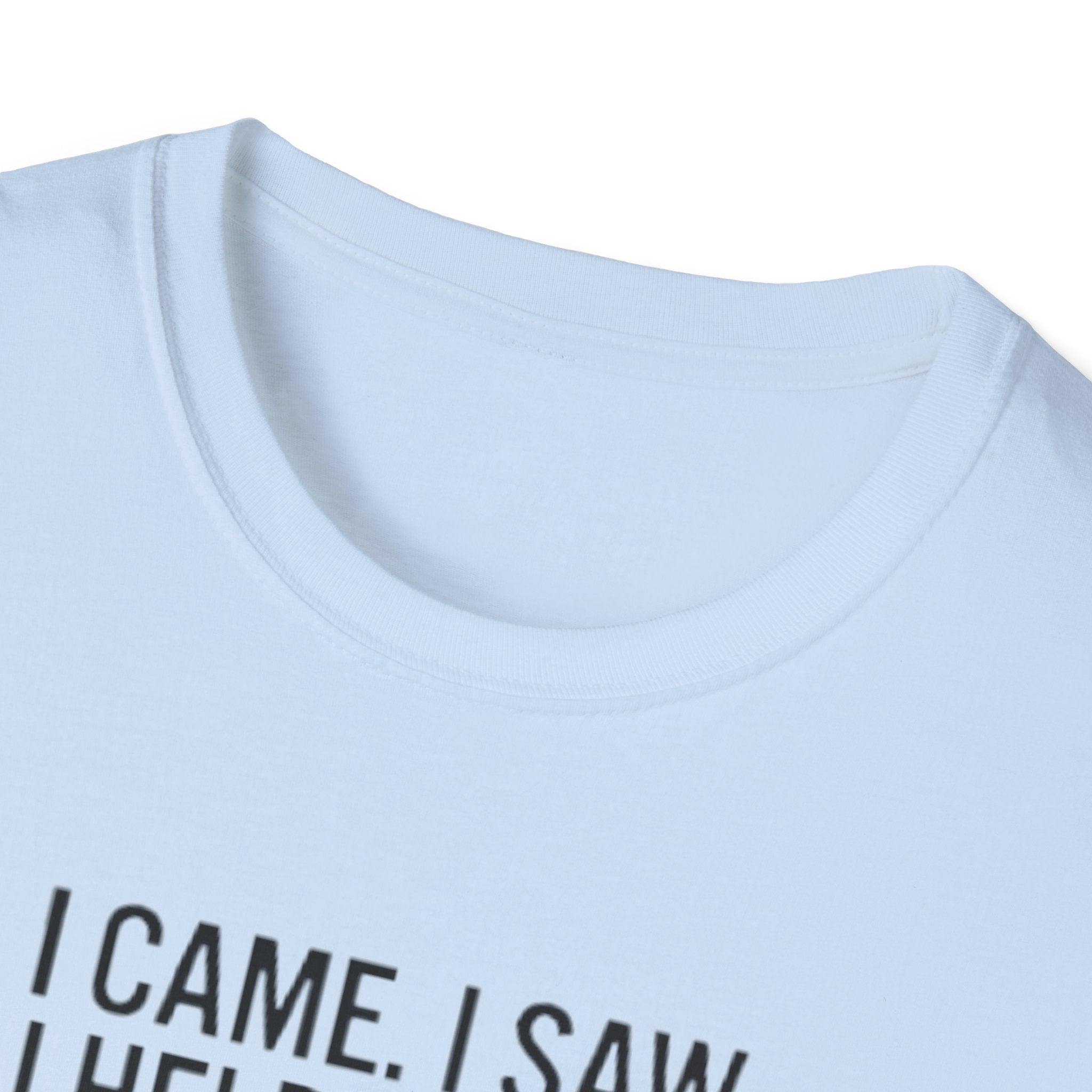 Aviation T-Shirt — "I Came. I Saw. I Held Short." Pilot Runway Graphic Tee