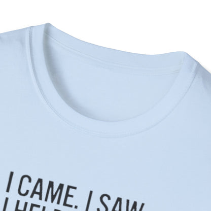 Aviation T-Shirt — "I Came. I Saw. I Held Short." Pilot Runway Graphic Tee