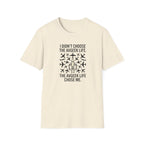 Pilot T-Shirt — "I Didn't Choose the Avgeek Life" Airplane Graphic Tee
