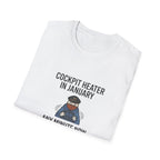 Cockpit Heater in January T-Shirt — Funny Pilot Aviation Tee