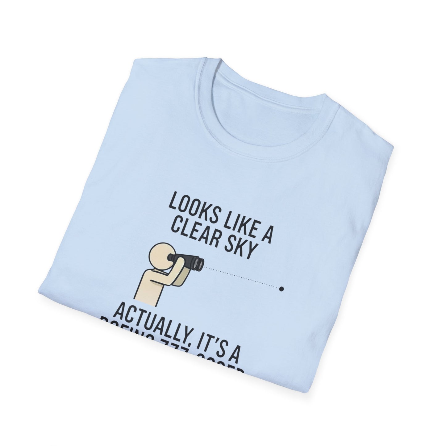 Aviation Humor T-Shirt — "Explaining the difference between a stall and a spin to non-aviation friends"