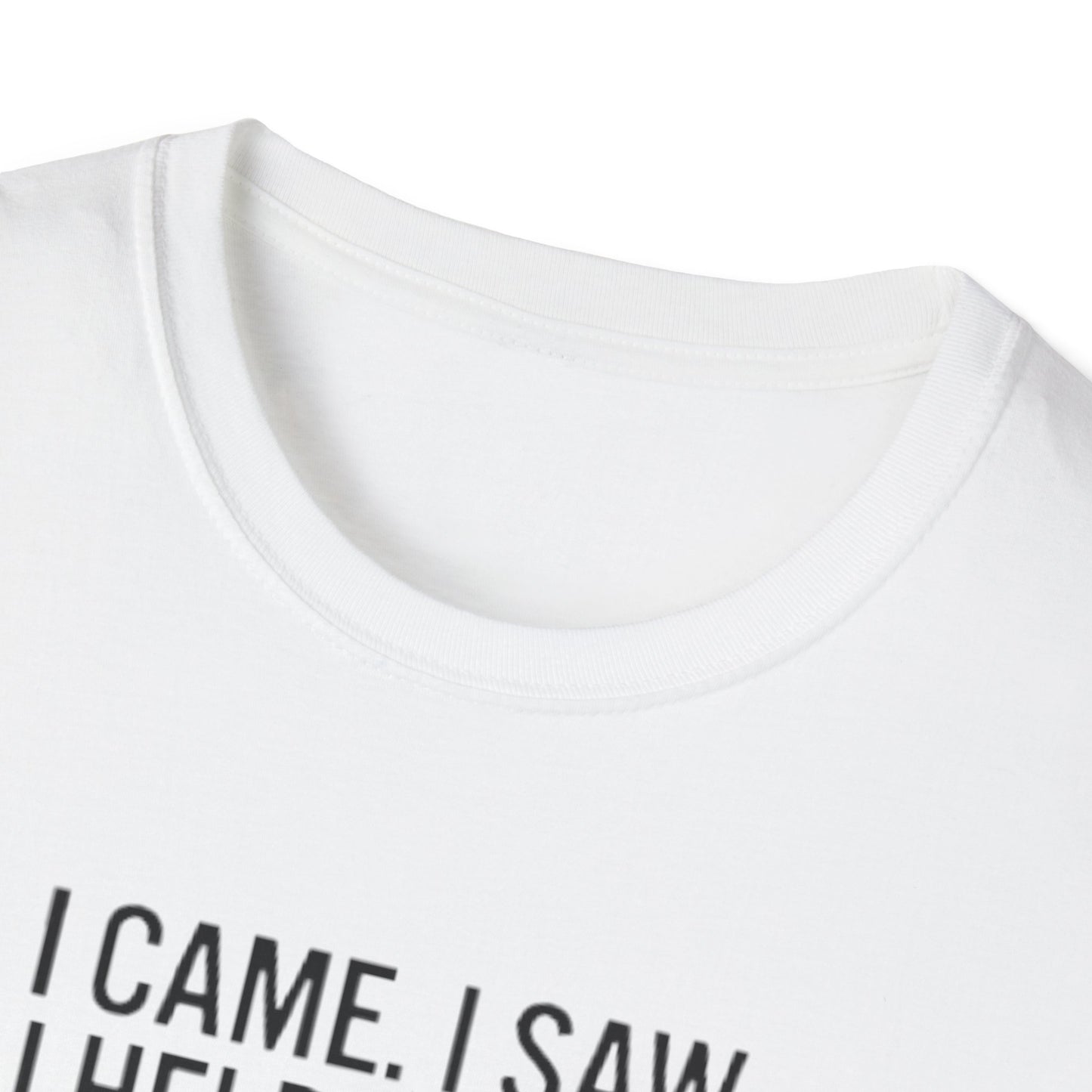 Aviation T-Shirt — "I Came. I Saw. I Held Short." Pilot Runway Graphic Tee