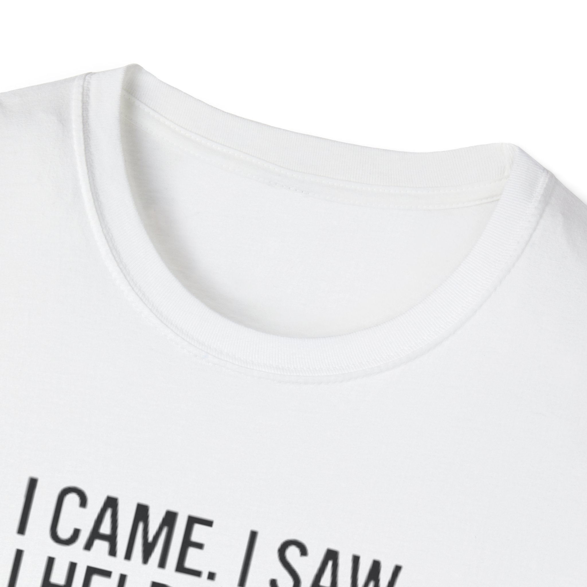 Aviation T-Shirt — "I Came. I Saw. I Held Short." Pilot Runway Graphic Tee