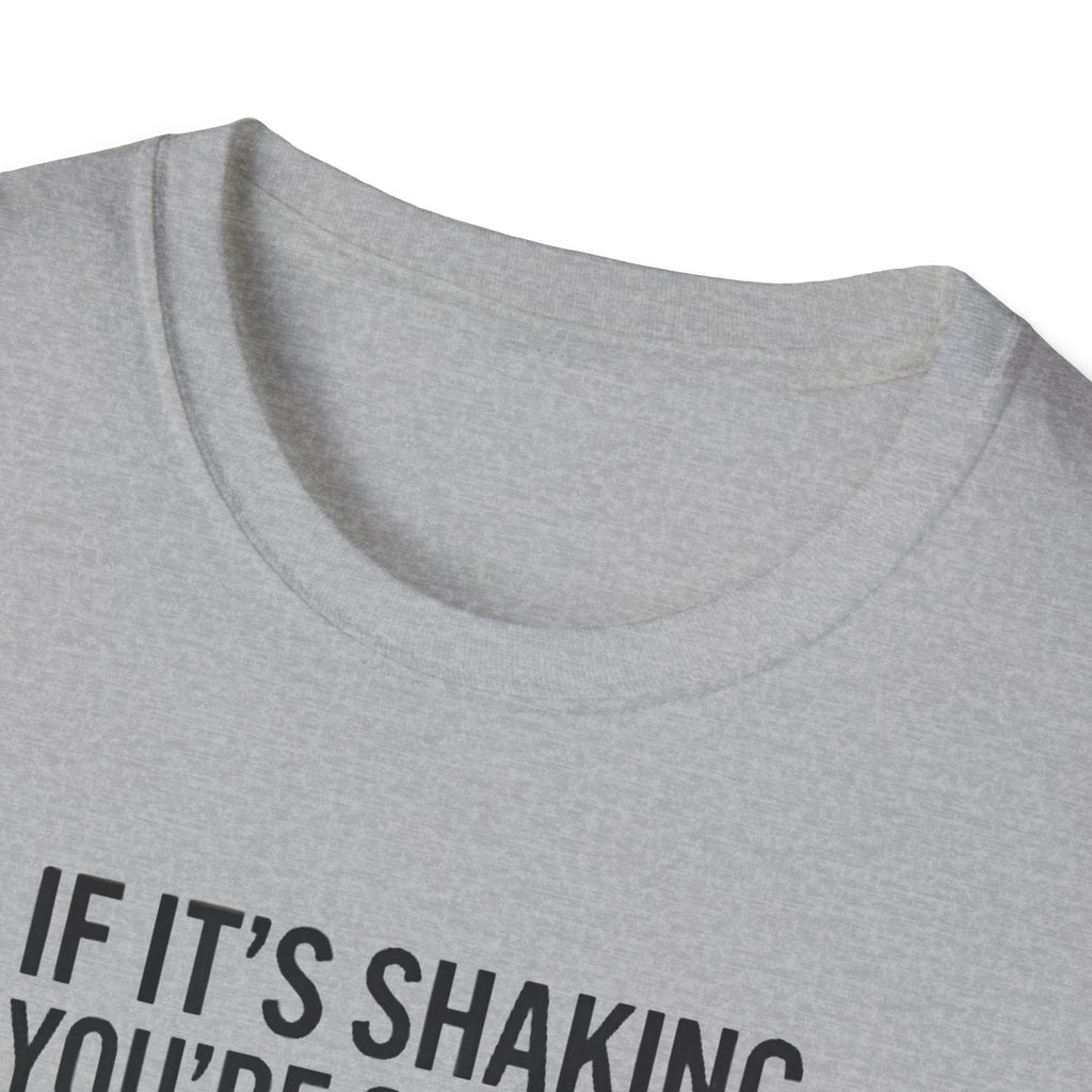 T-Shirt — "If It's Shaking, You're Stalling" Funny Driving Instruction Tee