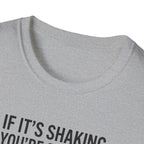 T-Shirt — "If It's Shaking, You're Stalling" Funny Driving Instruction Tee