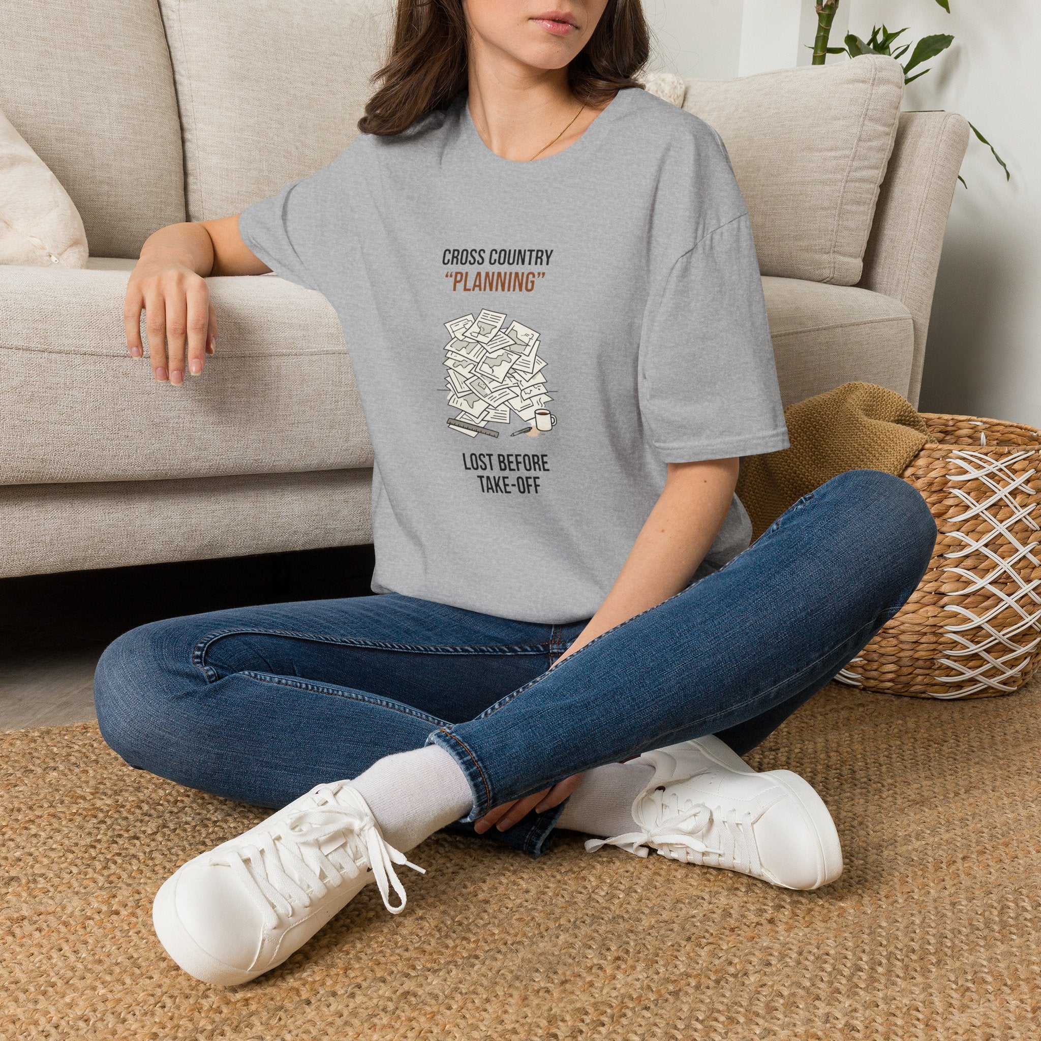 Cross Country “Planning” T‑Shirt — Funny Running Coach / Athlete Gift