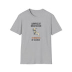 T-Shirt — "Jumpseat Meditation: 10 Minutes of Silence" Pilot Travel Tee