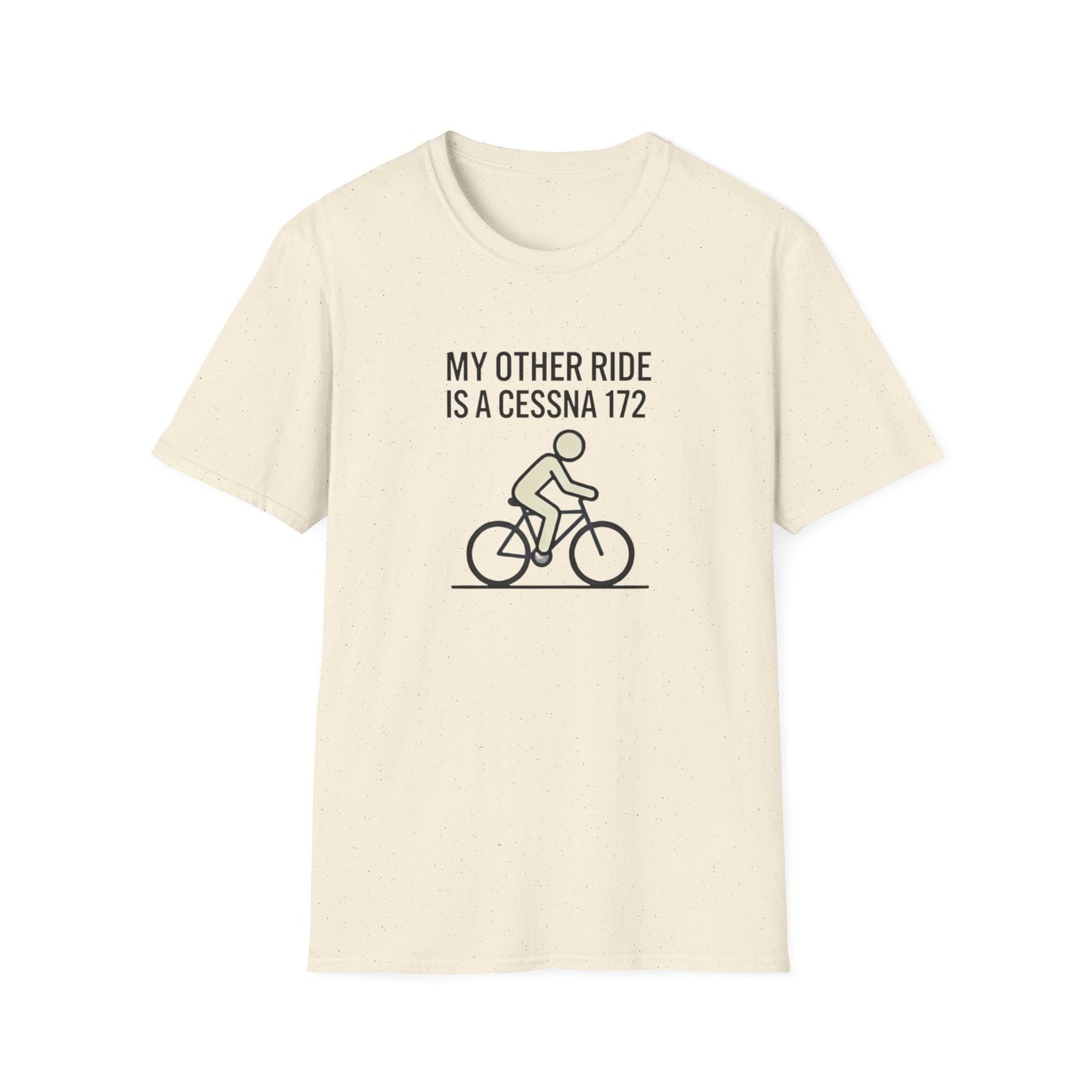 Cessna 172 Bike Shirt — "My Other Ride Is a Cessna 172" Graphic Tee