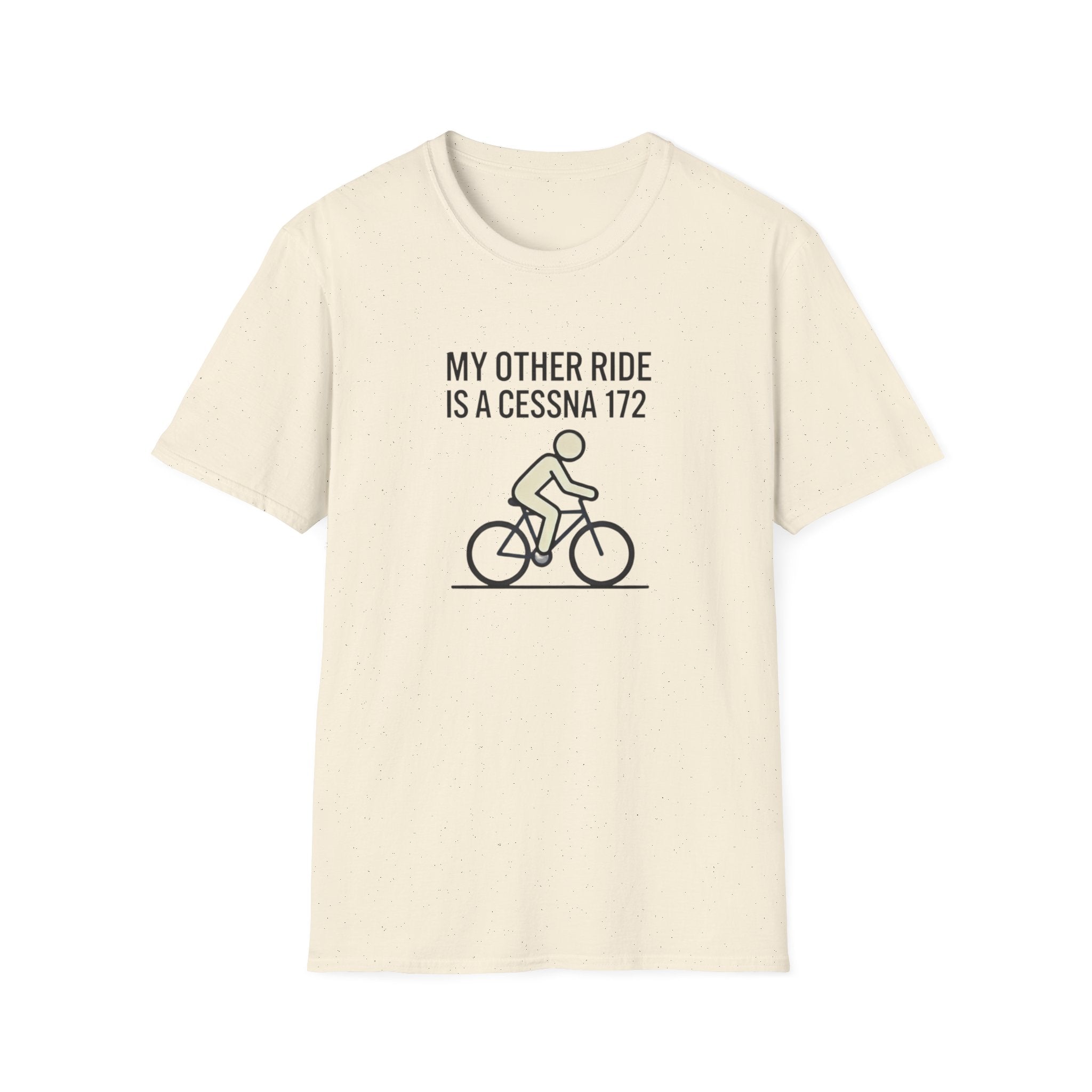 Cessna 172 Bike Shirt — "My Other Ride Is a Cessna 172" Graphic Tee