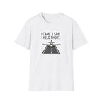 Aviation T-Shirt — "I Came. I Saw. I Held Short." Pilot Runway Graphic Tee