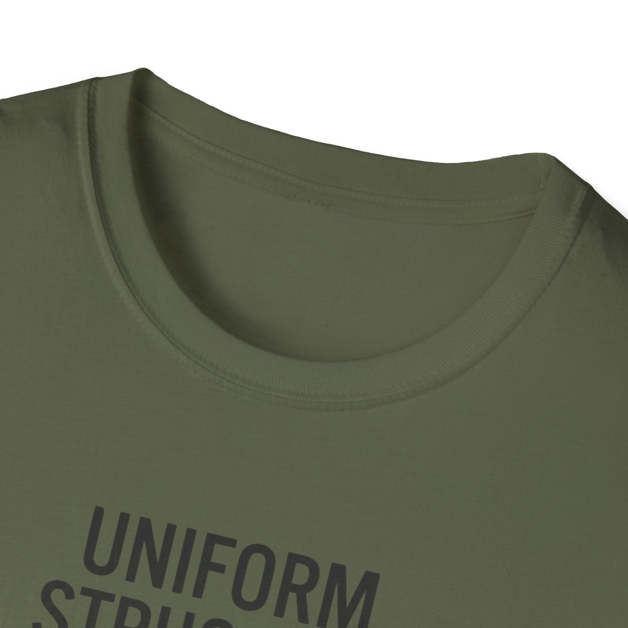Uniform Struggles T-Shirt — Funny Police/Uniform Humor Tee (“It’s Part of the Brand”)